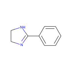 c1ccc(C2=NCCN2)cc1 ZINC000000154435