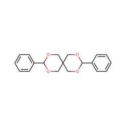 c1ccc(C2OCC3(CO2)COC(c2ccccc2)OC3)cc1 ZINC000000173640