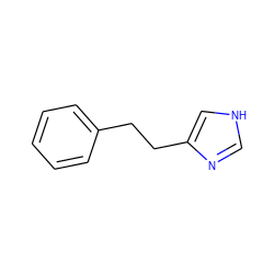 c1ccc(CCc2c[nH]cn2)cc1 ZINC000084951809