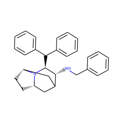 c1ccc(CN[C@@H]2C3C[C@@H]4CC[C@H](C3)N4[C@H]2C(c2ccccc2)c2ccccc2)cc1 ZINC000022943551