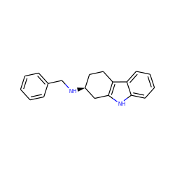 c1ccc(CN[C@H]2CCc3c([nH]c4ccccc34)C2)cc1 ZINC001772631736