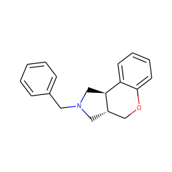 c1ccc(CN2C[C@H]3COc4ccccc4[C@@H]3C2)cc1 ZINC000026167547