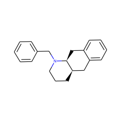 c1ccc(CN2CCC[C@@H]3Cc4ccccc4C[C@@H]32)cc1 ZINC000027993019