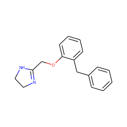 c1ccc(Cc2ccccc2OCC2=NCCN2)cc1 ZINC000005603729