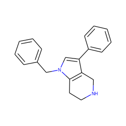 c1ccc(Cn2cc(-c3ccccc3)c3c2CCNC3)cc1 ZINC000066251822