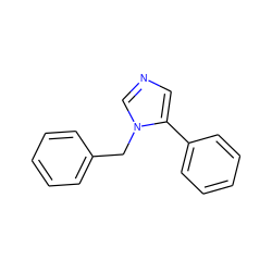 c1ccc(Cn2cncc2-c2ccccc2)cc1 ZINC000038868526