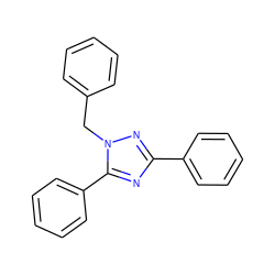 c1ccc(Cn2nc(-c3ccccc3)nc2-c2ccccc2)cc1 ZINC000000411666