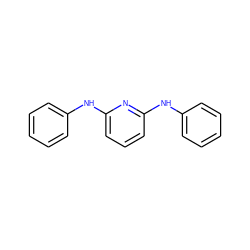 c1ccc(Nc2cccc(Nc3ccccc3)n2)cc1 ZINC000001137748