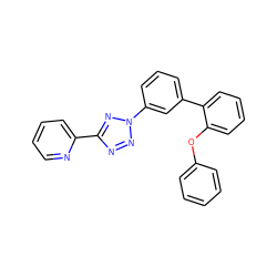 c1ccc(Oc2ccccc2-c2cccc(-n3nnc(-c4ccccn4)n3)c2)cc1 ZINC000028456558