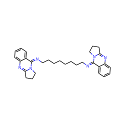 c1ccc2/c(=N/CCCCCCCC/N=c3/c4ccccc4nc4n3CCC4)n3c(nc2c1)CCC3 ZINC000101059321