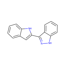 c1ccc2[nH]c(-c3n[nH]c4ccccc34)cc2c1 ZINC000033966683