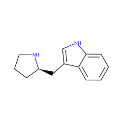 c1ccc2c(C[C@H]3CCCN3)c[nH]c2c1 ZINC000028462190