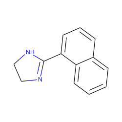 c1ccc2c(C3=NCCN3)cccc2c1 ZINC000002019561