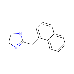 c1ccc2c(CC3=NCCN3)cccc2c1 ZINC000000119717