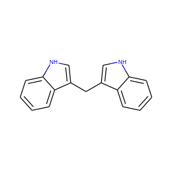 c1ccc2c(Cc3c[nH]c4ccccc34)c[nH]c2c1 ZINC000000187911