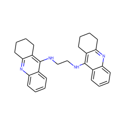 c1ccc2c(NCCNc3c4c(nc5ccccc35)CCCC4)c3c(nc2c1)CCCC3 ZINC000013080879