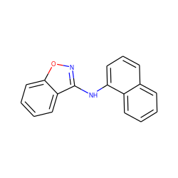 c1ccc2c(Nc3noc4ccccc34)cccc2c1 ZINC000045246049