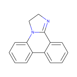 c1ccc2c(c1)C1=NCCN1c1ccccc1-2 ZINC000001726347