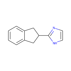 c1ccc2c(c1)CC(c1ncc[nH]1)C2 ZINC000040846218