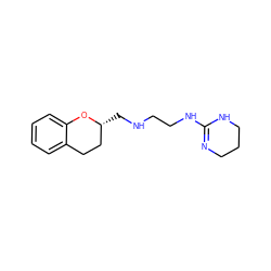 c1ccc2c(c1)CC[C@@H](CNCCNC1=NCCCN1)O2 ZINC000026638341