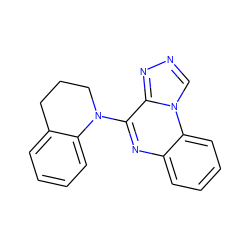 c1ccc2c(c1)CCCN2c1nc2ccccc2n2cnnc12 ZINC000004910305