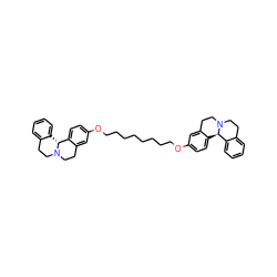 c1ccc2c(c1)CCN1CCc3cc(OCCCCCCCCOc4ccc5c(c4)CCN4CCc6ccccc6[C@H]54)ccc3[C@H]21 ZINC000049783987