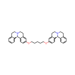 c1ccc2c(c1)CCN1CCc3cc(OCCCCCOc4ccc5c(c4)CCN4CCc6ccccc6[C@H]54)ccc3[C@H]21 ZINC000049792790