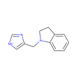 c1ccc2c(c1)CCN2Cc1c[nH]cn1 ZINC000082383692