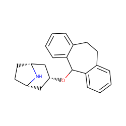 c1ccc2c(c1)CCc1ccccc1C2O[C@@H]1C[C@@H]2CC[C@H](C1)N2 ZINC000101644952