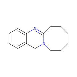 c1ccc2c(c1)CN1CCCCCCC1=N2 ZINC000049925431