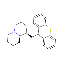 c1ccc2c(c1)Sc1ccccc1C2C[C@@H]1CCCN2CCCC[C@H]12 ZINC000071295188