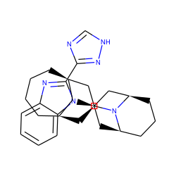 c1ccc2c(c1)nc(-c1nc[nH]n1)n2[C@@H]1C[C@@H]2CCC[C@H](C1)N2[C@H]1C[C@H]2CCCC[C@H](C2)C1 ZINC000473215525