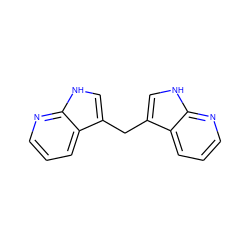 c1cnc2[nH]cc(Cc3c[nH]c4ncccc34)c2c1 ZINC000169610496