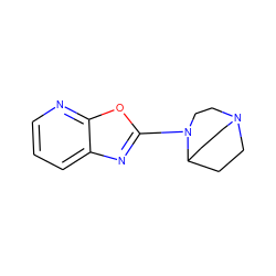 c1cnc2oc(N3CCN4CCC3CC4)nc2c1 ZINC000045388794