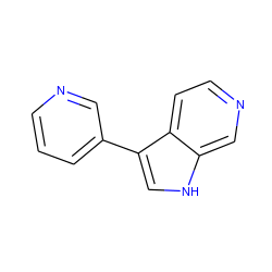 c1cncc(-c2c[nH]c3cnccc23)c1 ZINC001772643207