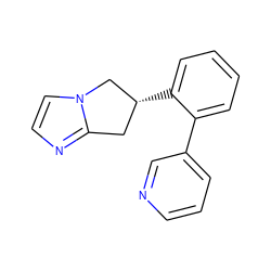 c1cncc(-c2ccccc2[C@@H]2Cc3nccn3C2)c1 ZINC000040394710