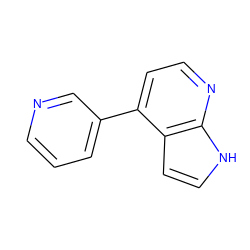 c1cncc(-c2ccnc3[nH]ccc23)c1 ZINC000113784804