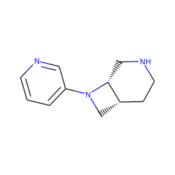 c1cncc(N2C[C@H]3CCNC[C@H]32)c1 ZINC000033966228