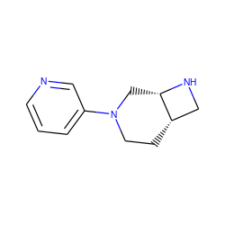 c1cncc(N2CC[C@H]3CN[C@H]3C2)c1 ZINC000000009123