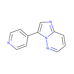 c1cnn2c(-c3ccncc3)cnc2c1 ZINC000042827388