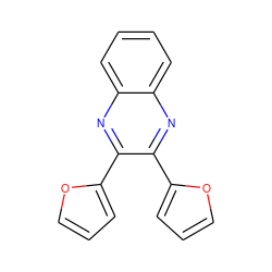 c1coc(-c2nc3ccccc3nc2-c2ccco2)c1 ZINC000000188598