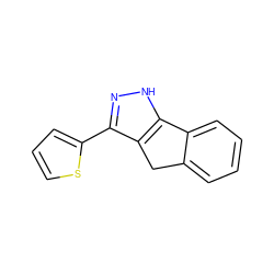 c1csc(-c2n[nH]c3c2Cc2ccccc2-3)c1 ZINC000006694733