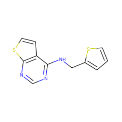 c1csc(CNc2ncnc3sccc23)c1 ZINC000003406907