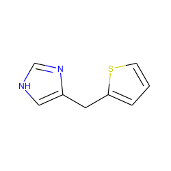 c1csc(Cc2c[nH]cn2)c1 ZINC000013862243