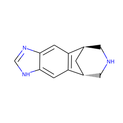 c1nc2cc3c(cc2[nH]1)[C@H]1CNC[C@H]3C1 ZINC000100174272